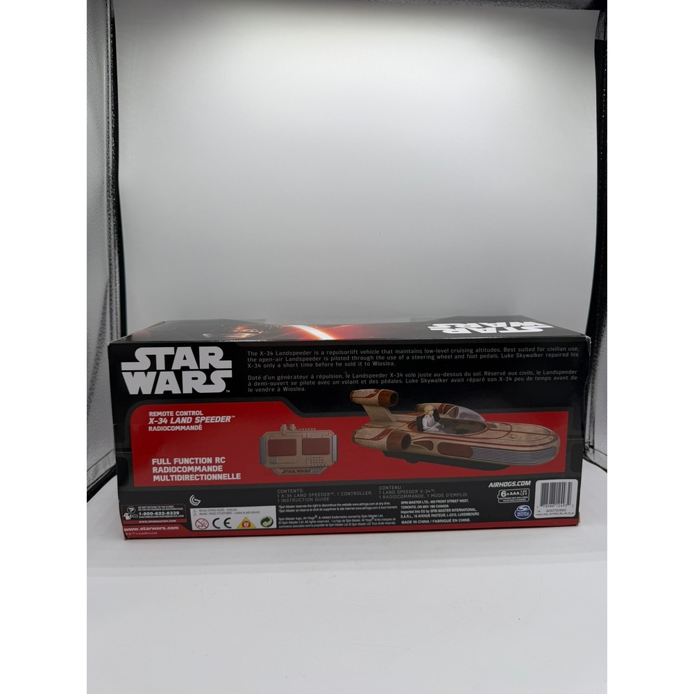 Star Wars Air Hogs Remote Control X-34 Landspeeder RC Vehicle Lights & Sounds - Picture 5 of 11